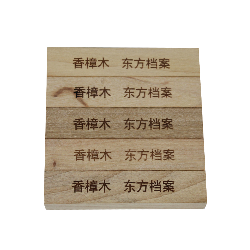 诚信东方WSD201856 天然香樟木条 档案用品专用 除味除臭 防霉防虫 带磁铁可吸附 办公用品 1包装(5根)