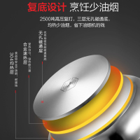 爱仕达（ASD）煎锅 28cm不锈钢煎锅 磁通煎锅 煎蛋煎饼牛排煎锅JS28A1WG