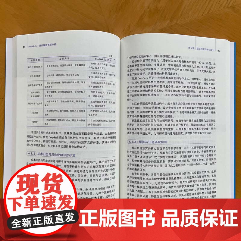 预售 DeepSeek高效辅助课题申报 李小玲 DeepSeek 大模型 AI AIGC AI办公 生成式AI 论文高清大图