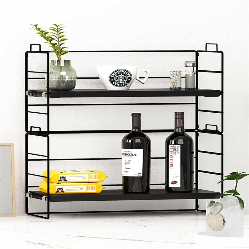 餐桌置物架厨房台面收纳整理餐厅符象多层窗台水杯架子桌面零食办公桌