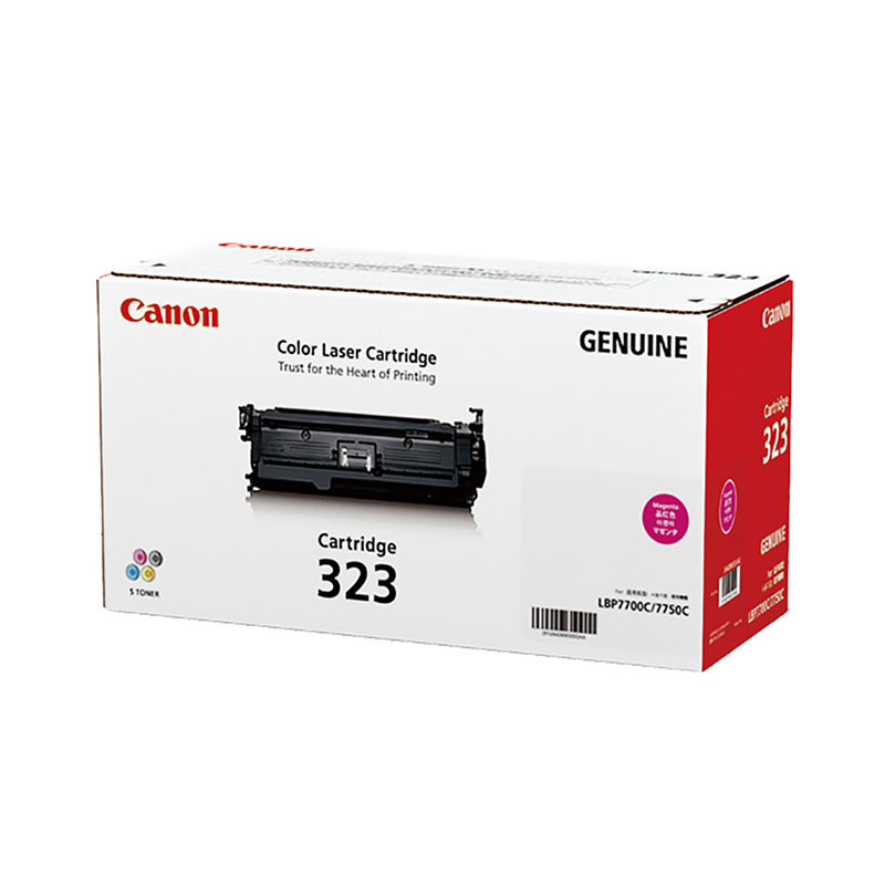 佳能(Canon)CRG-323 BK C M Y 黑色 青色 红色 黄色 套装 硒鼓 (适用LBP7750CDN)高清大图