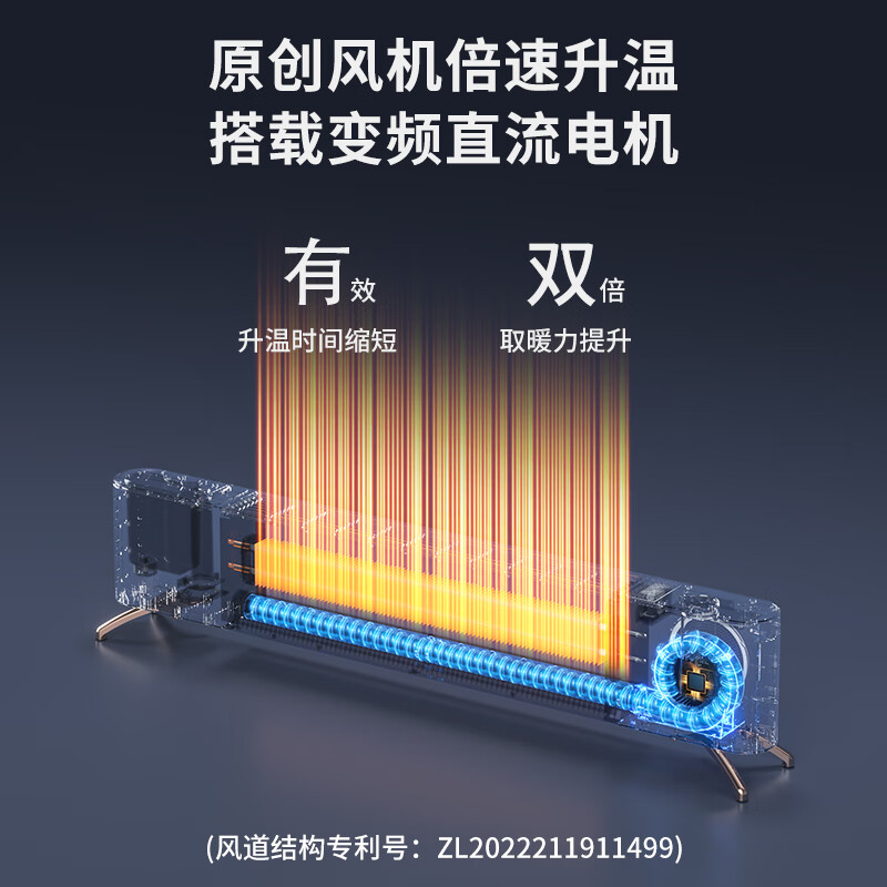 西屋Westinghouse踢脚线取暖器 WTH-212A高清大图