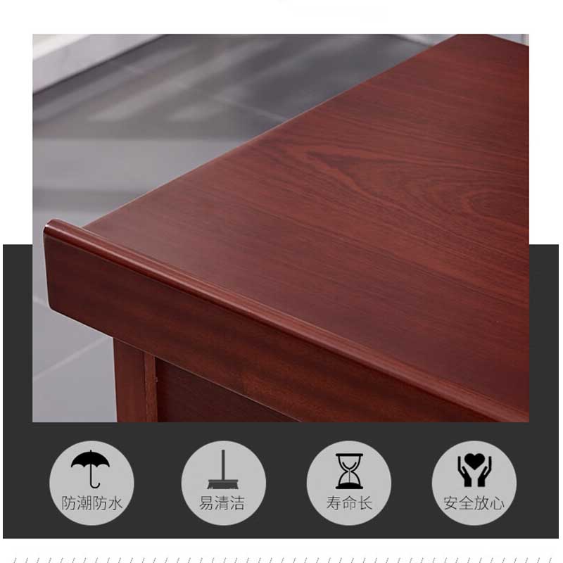 曌梵会议桌学习桌1.4米+两凳张高清大图