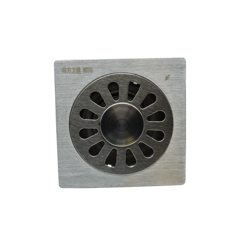 南方卫通 不锈钢自动密封式防臭地漏 双用 NF-080 个高清大图