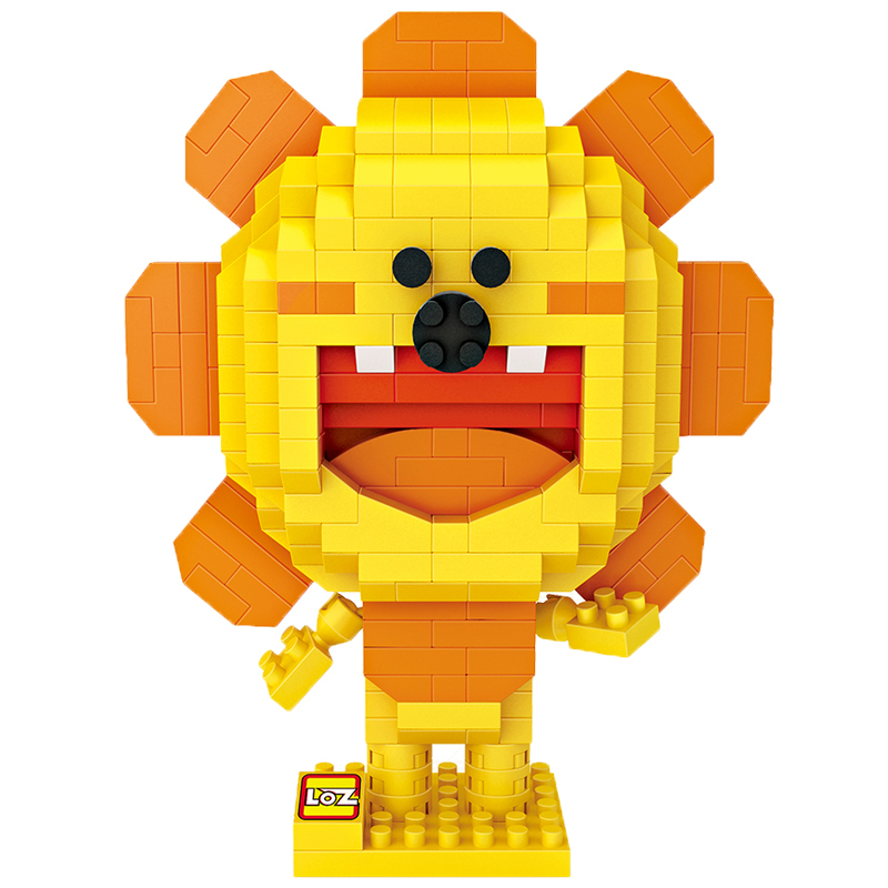 兼容乐高小颗粒积木拼装狮子座射手星座公仔摩羯座女生日玩具双子座