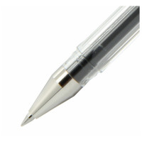 三菱 Mitsubishi UM-100 黑 三菱 0.5mm 双珠水笔 UM-100 黑色