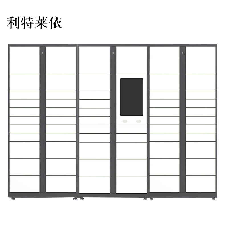 利特莱依智能快递柜小区快递自提柜派件柜室外寄存柜信报箱储物柜一主两副61格