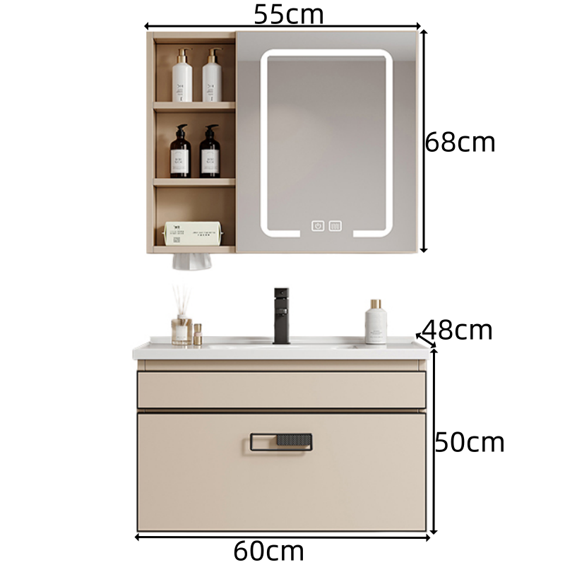豫龙都洗漱台60cm个高清大图