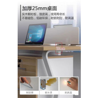 易企采 120*120*75CM双人位不含柜椅 职员办公桌员工位电脑桌椅组合电话销售屏风卡座财务屏风工位