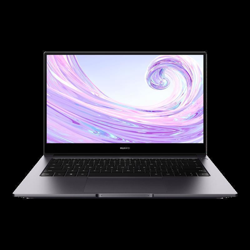 华为MateBook D 14笔记本电脑 深空灰 第十代智能英特尔® 酷睿™ i5-10210U处理器 MX250独显 8+512GB 高清全面屏 办公轻薄本 windows 10