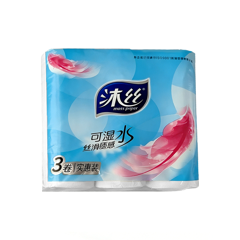 沐丝 卫生纸 168mm*125mm(5层) 3卷/包