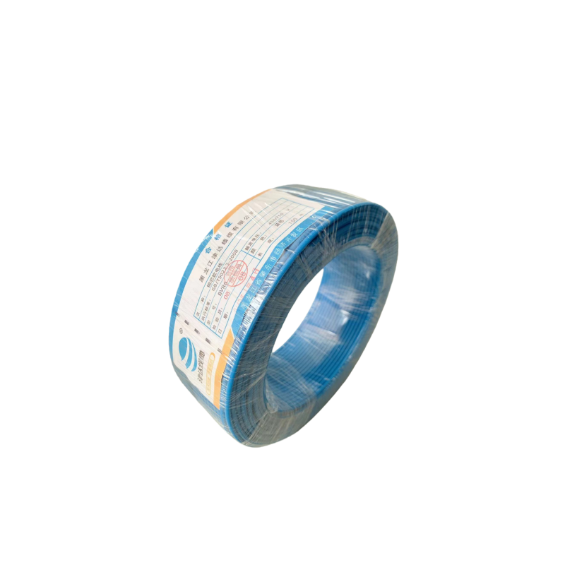 津达 铜芯软电线BVR6蓝色450/750V 米高清大图
