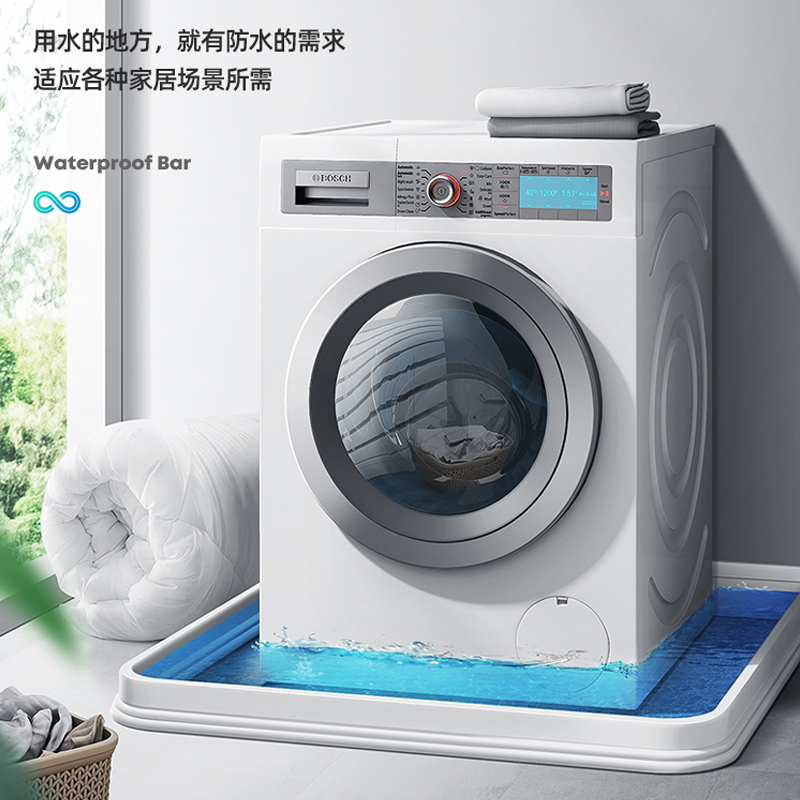 优勤浴室挡水条密封条卫生间自粘隔断阻水条可随意弯曲防水条厨房台面硅胶防水神器