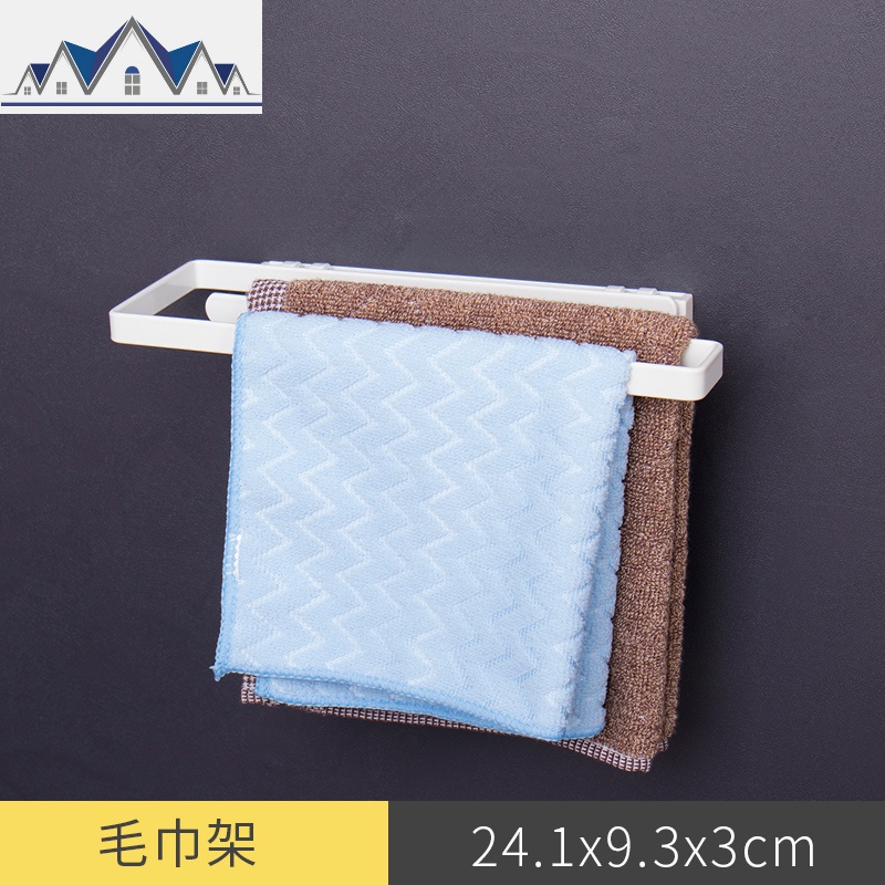 厨房置物架壁挂免打孔调味料架放锅盖菜板厨房收纳架刀架 三维工匠高清大图