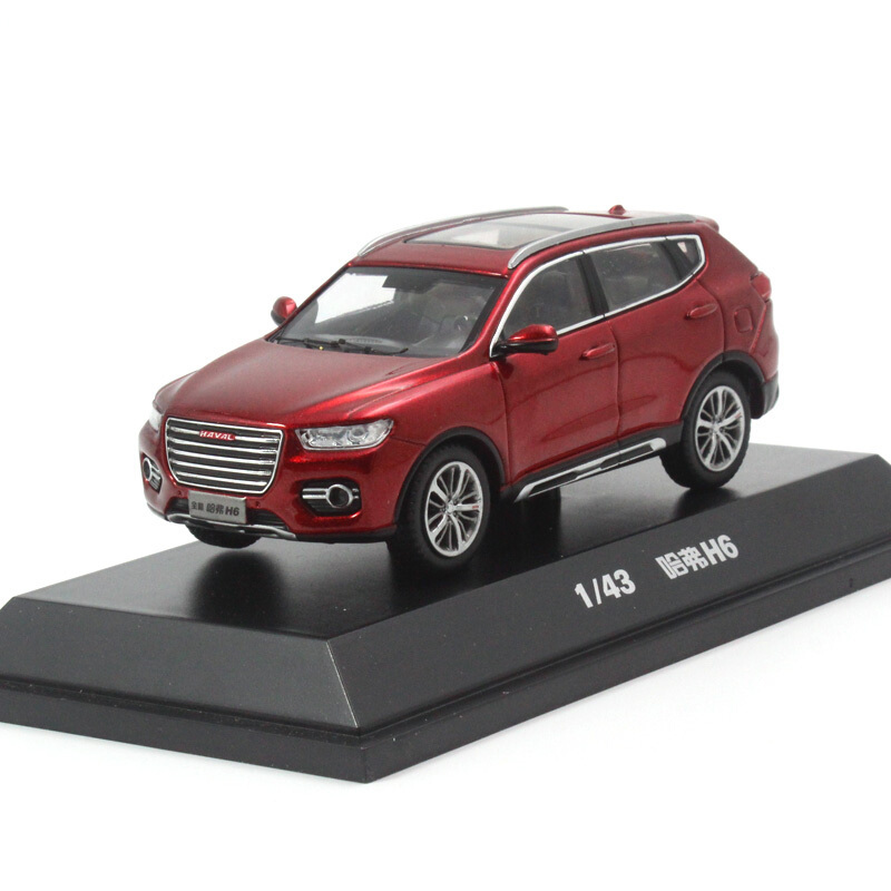 原厂143长城哈弗h6coupe哈佛越野suv仿真合金汽车模型仿真车模摆件h6