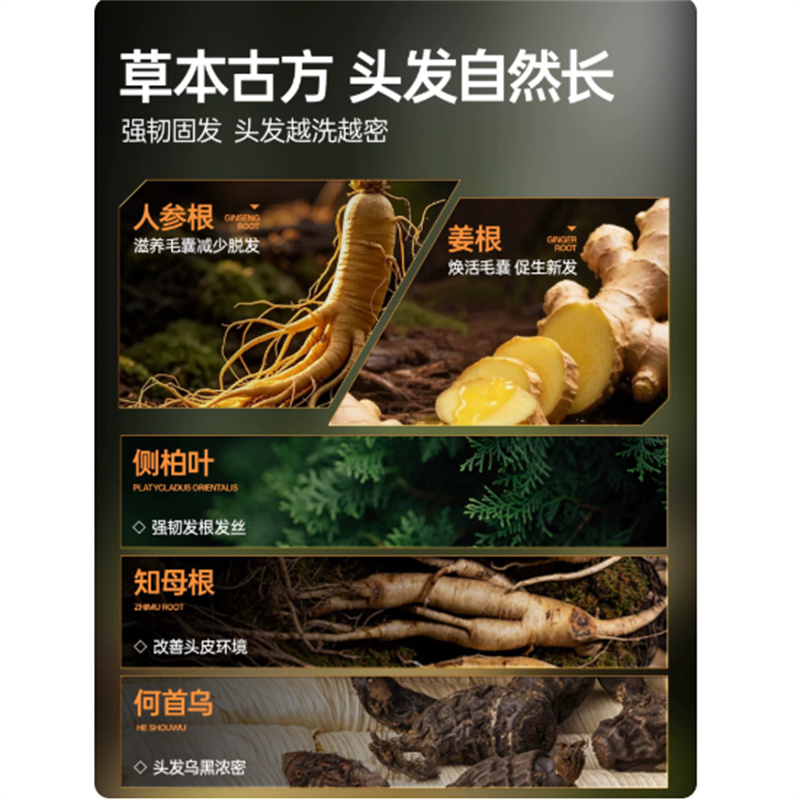 左颜右色 MANCODES 防脱洗发露300ml(单位:瓶)高清大图