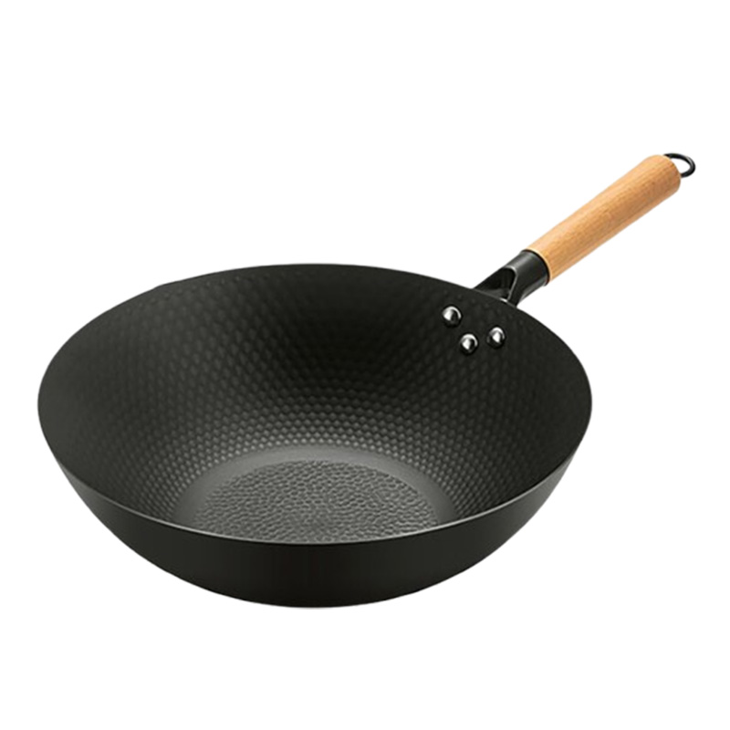 美厨炒锅32cm氮化无涂层炒锅燃气炉电磁炉通用MCC8786