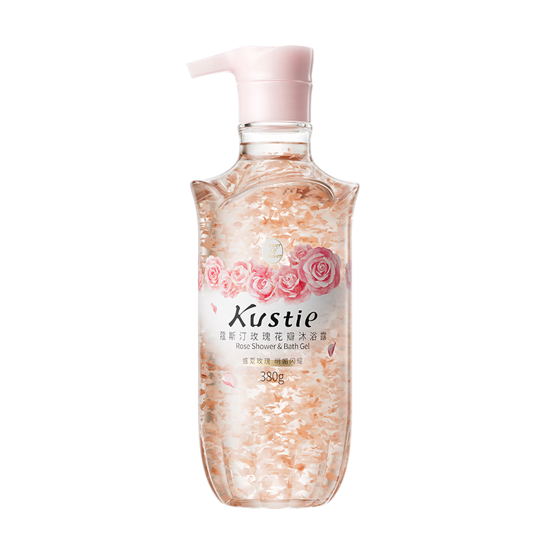 蔻斯汀玫瑰花瓣沐浴露380ml