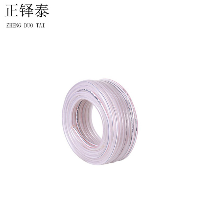 正铎泰 无味加厚 透明塑料水管 蛇皮管1寸 内径25mm 30米/卷高清大图