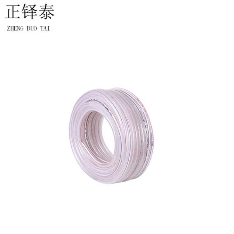 正铎泰 无味加厚 透明塑料水管 蛇皮管1寸 内径25mm 30米/卷