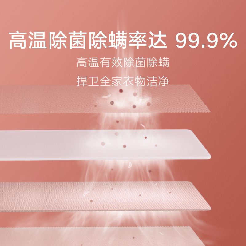 小米(MI)米家手持挂烫机MJGTJ01LF 家用蒸汽小型迷你便携式熨斗 旅行熨衣机熨烫机 立式电熨斗高清大图