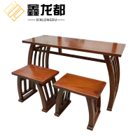 鑫龙都书桌椅1.2米套 书桌+椅1.2米 套