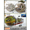 [4本]兵器百科+中国地理+世界地理+世界之最 [正版]中国儿童军事百科全书精装兵器武器科普世界枪械战争类6-7-8-9
