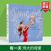[正版]英文原版绘本 Someday 有一天 伟大的母爱 感动亿人的诗篇 0-3岁幼儿亲子互动纸板书撕不烂 宝宝早教启