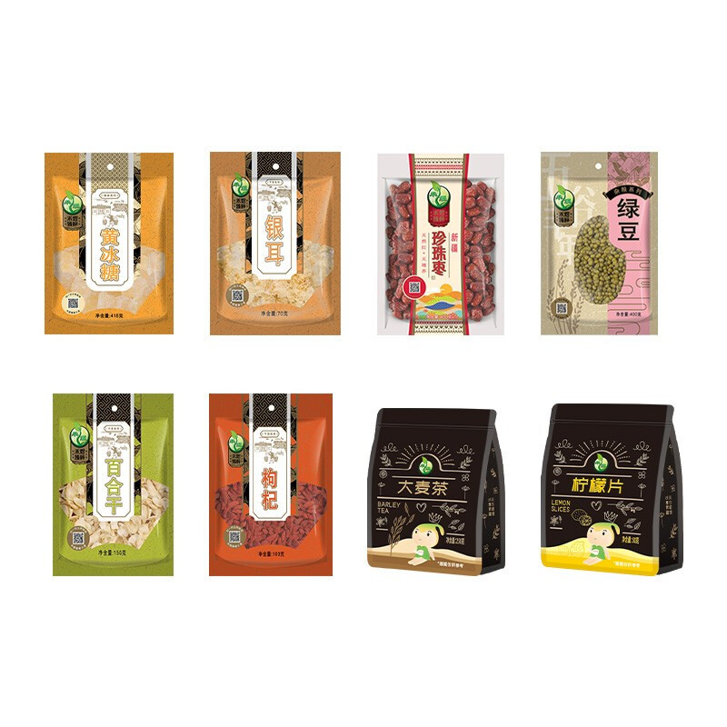 禾煜 干货礼盒 五谷杂粮 干货 粗粮 冰糖 枸杞 花茶 煜见良辰1838g