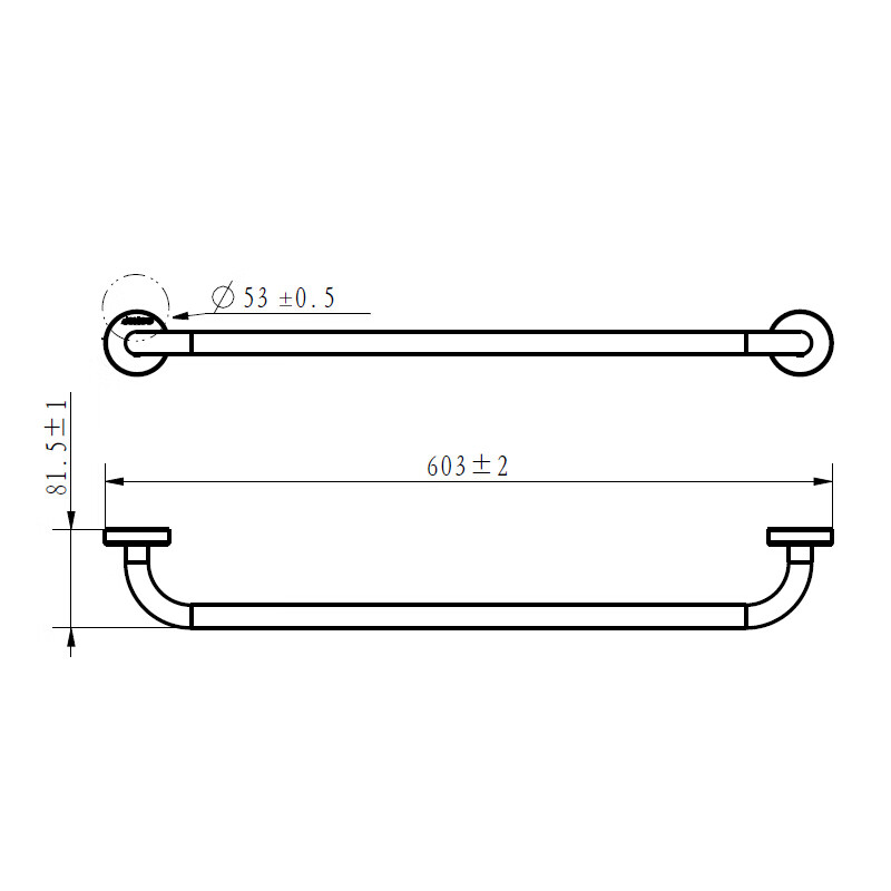 九牧(JOMOO)毛巾架毛巾杆不锈钢卫生间置物架浴巾架单杆双杆浴室厕所收纳挂件931008/931009/936203高清大图