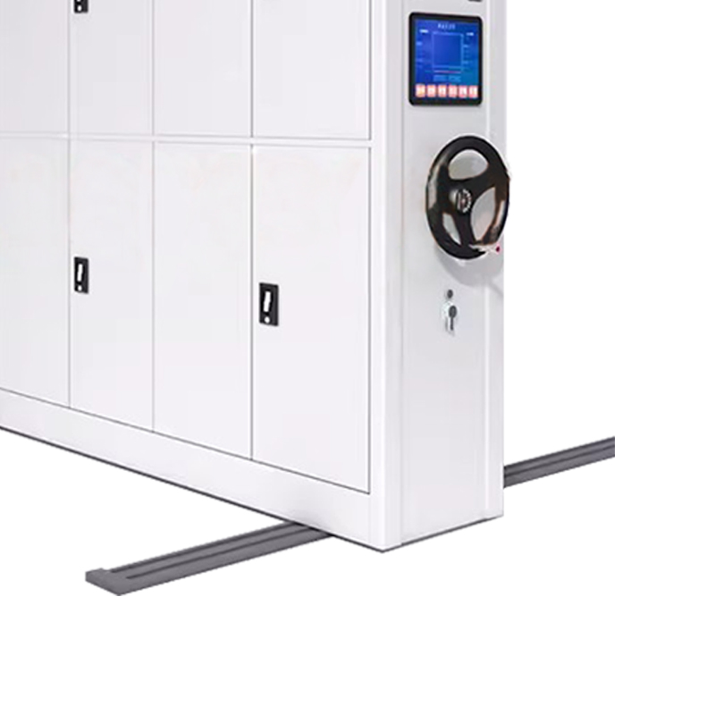 利特莱依密集柜档案室电动智能密集架移动档案柜凭证资料柜手摇文件柜一列8组每立方(智能)高清大图