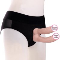 久爱 女用器具 仿真假阳具阳器les穿戴式内裤 男用同性恋拉拉裤 成人情趣性用品 穿戴二炮手
