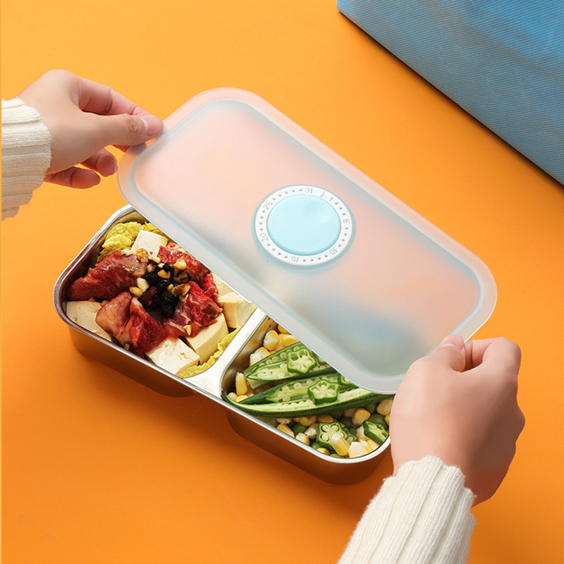 生活元素电热饭盒1.5L一机多用智能预约蒸汽环流持久保温F36高清大图