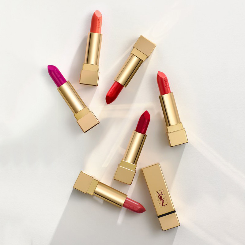 ysl圣罗兰迷魅亮彩圆管迷魅纯漾方管口红唇膏保湿显色持久不掉色方管