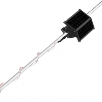 羚翎 LLJS-04 3.7V 2W 0.5Hz IP66 斜拉线警示灯（缠绕式）