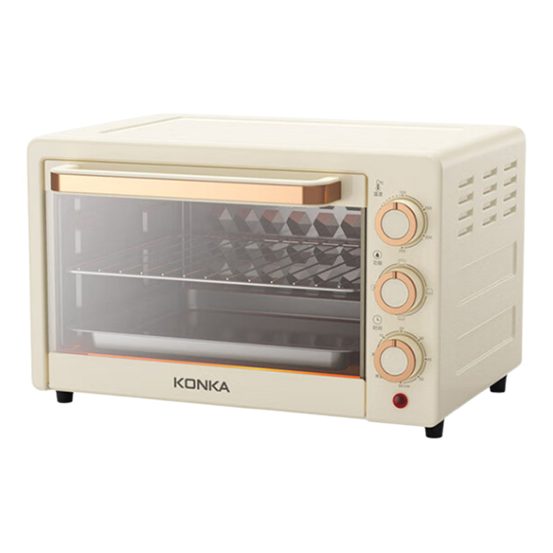 康佳电烤箱18L一机多用旋钮调温KDKX-2222-W