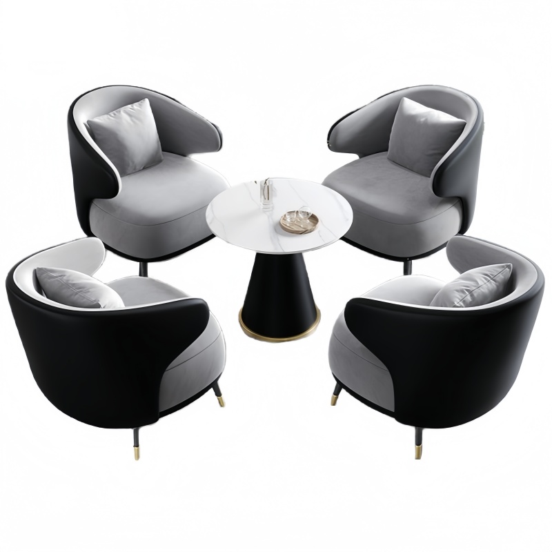 蕃蒂 沙发 一桌四椅套高清大图