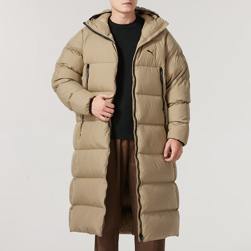 彪马(PUMA)羽绒服男装新款运动服潮流时尚防风保暖长款羽绒外套上衣691080-01 ZP高清大图