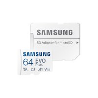 三星(SAMSUNG)64GB TF(MicroSD)存储卡 EVO Plus U1 V10 A1读速130MB/s高速