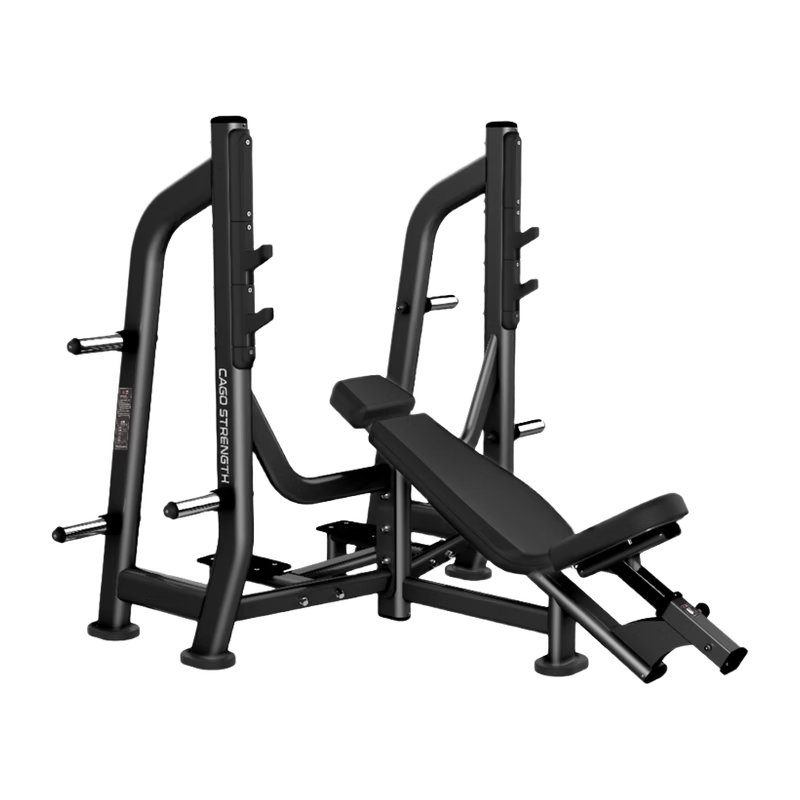 汇恺 上斜式举重床Olympic Incline Bench CG8925B YGQC