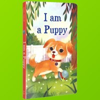正版英文原版绘本 I am a Puppy 我是一只小狗 I am a bunny同系列 斯凯瑞0-3岁幼儿童英语启