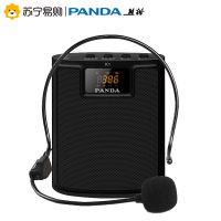 熊猫（PANDA）K1 便携数码扩音器小蜜蜂教师导游教学专用迷你插卡音箱音响肩背挂腰插卡收音机播放器扩音喇叭扬声器 黑色晒单图