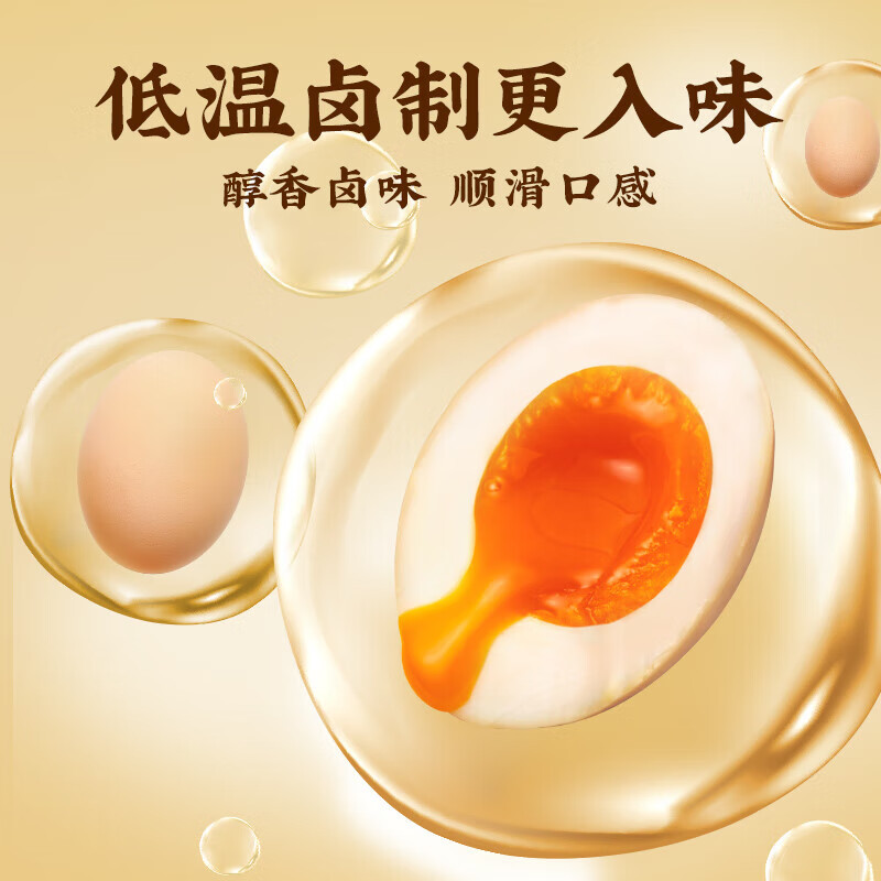 黄天鹅 即食溏心蛋15枚装600g/盒 可生食鸡蛋标准 休闲食品高清大图
