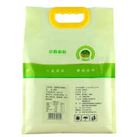 山西特产荞面粉 珈绿石磨纯荞麦面粉 荞麦粉5斤 乔麦粗粮面碗托冷面
