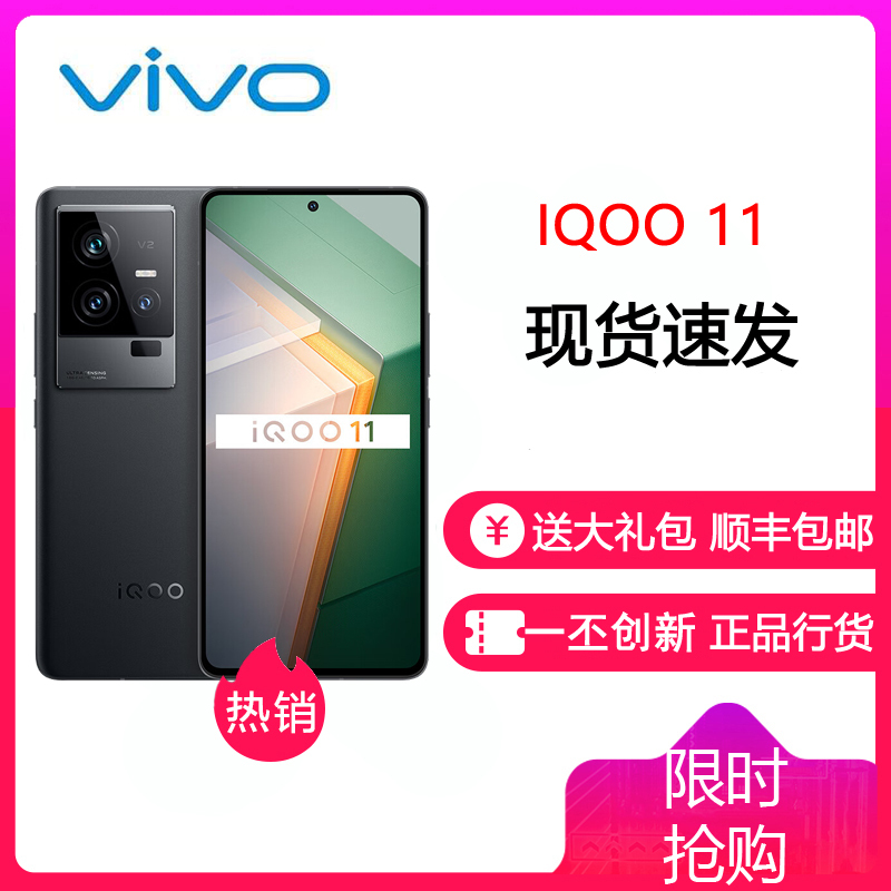 iQOO11手机 5G 12+256G 赛道版 120W超快闪充 第二代骁龙8 2K 144Hz E6全感屏 自研芯片V2 双X轴马达 KPL官方比赛用机 iQOO 11