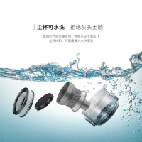 美的(Midea)P3S 手持式吸尘器 家用无线 干式 扫地机 尘杯集尘 无绳推杆充电