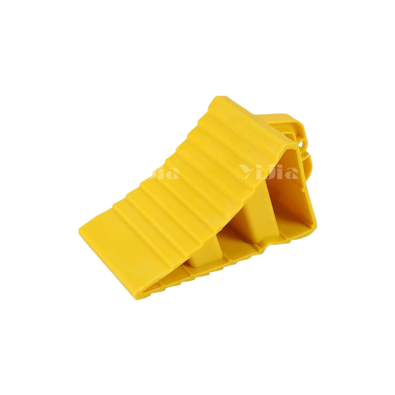 翌嘉YJ4121906 塑料止退器塑料止滑器停车斜坡垫三角木阻车器 提环200*120*110mm高清大图