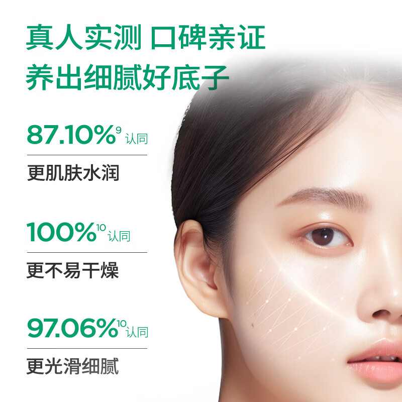 润百颜玻尿酸屏障调理乳15g白纱布屏障乳日常维稳强韧肌肤华熙生物高清大图