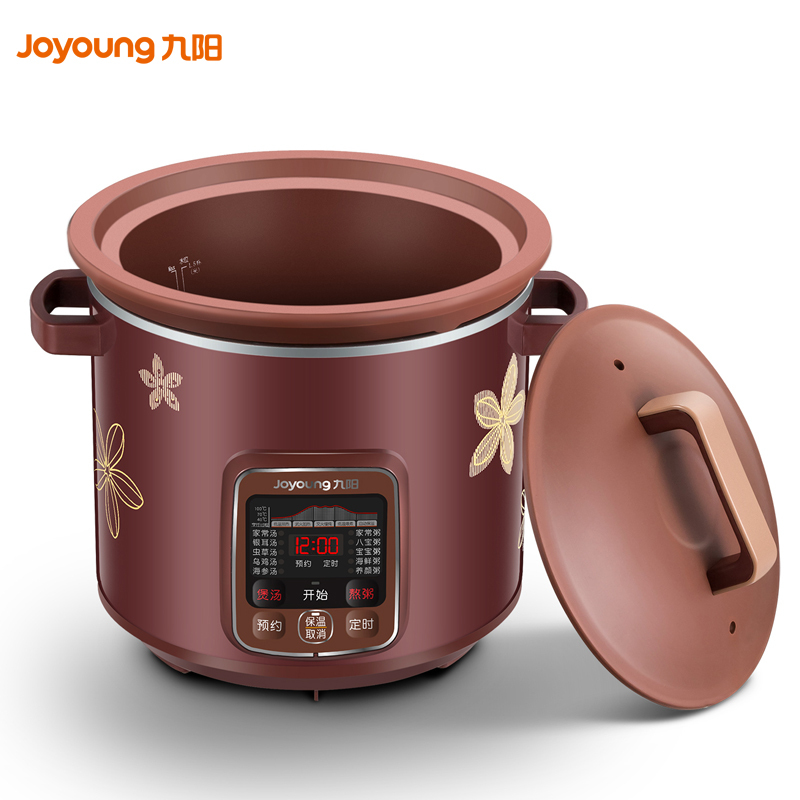 九阳(Joyoung)电炖锅 DGD4002AM 炖盅家用煮粥煲汤紫砂锅 陶瓷全自动 智能预约