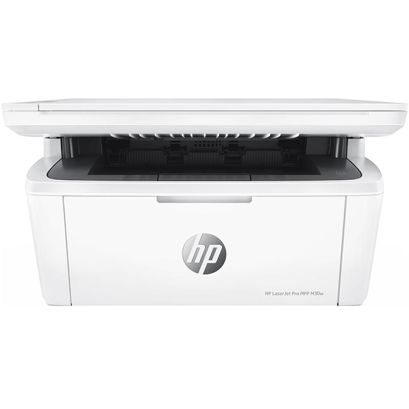 惠普(HP) M30w黑白激光打印机无线打印复印扫描多功能一体机家用学生作业小型办公商务用(1136升级款 体积小巧 无边框面板) -套餐3:机器+升级易加粉硒鼓3支+粉9支高清大图